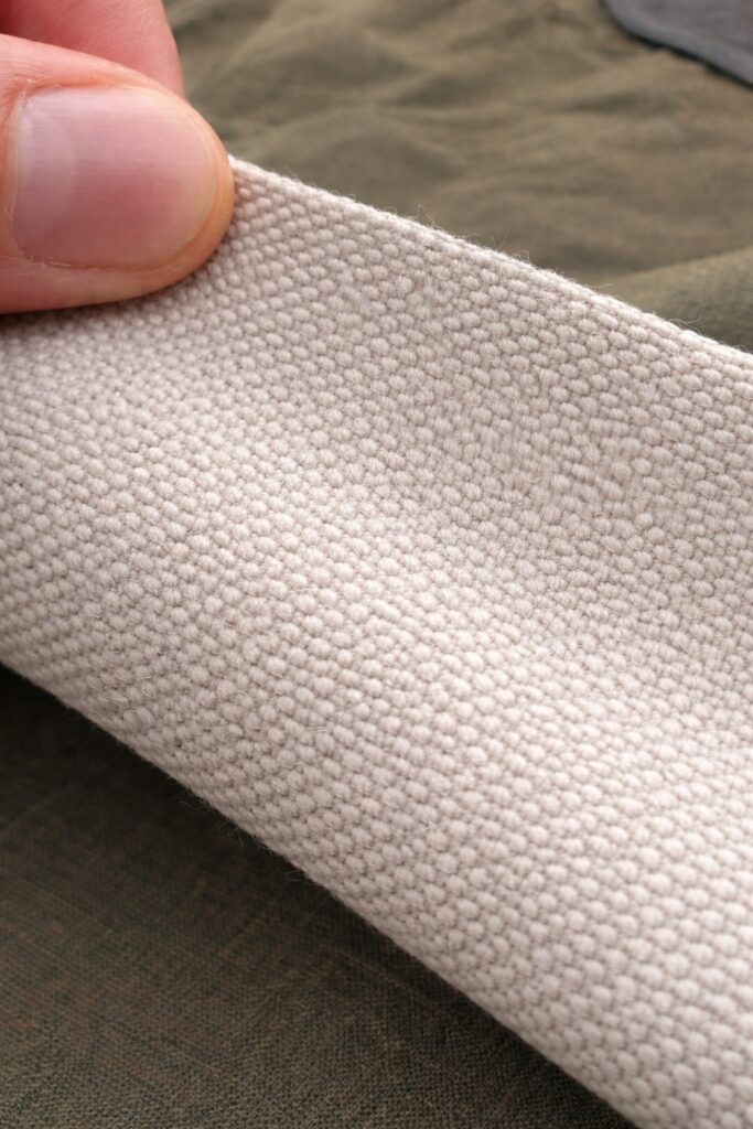 TC 텐트 소재 원단 확대